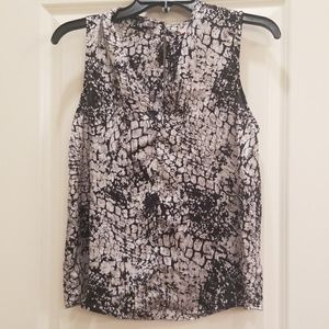 Forever 21 black and gray blouse